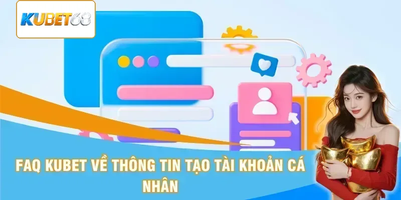 FAQ Kubet về thông tin tạo tài khoản cá nhân