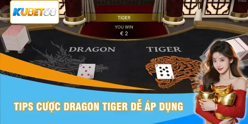Tips cược dragon tiger rất dễ áp dụng
