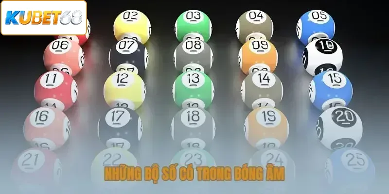 Những bộ số có trong bóng âm